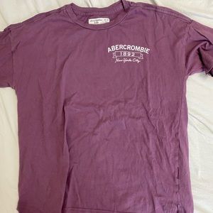 Abercombrie Kids Purple t shirt.